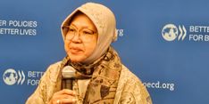 Penjelasan Mensos Risma tentang Penanganan Bencana Jadi Kesimpulan Forum Infrastruktur OECD