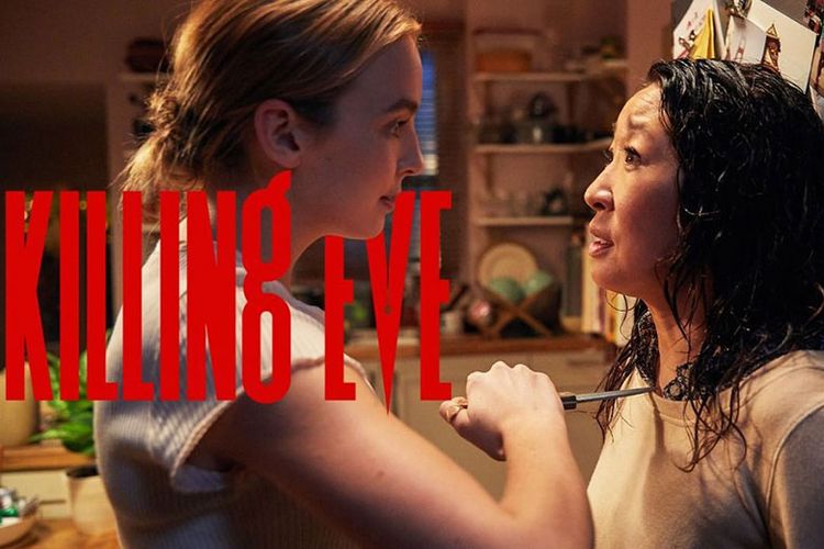 Serial drama Killing Eve mengisahkan pertarungan intelijen dan pembunuh psikopat. (Dok. Mola TV)