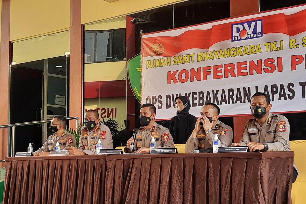 Kepala Biro Penerangan Masyarakat (Karopenmas) Divisi Humas Polri Brigjen Rusdi Hartono mengatakan, korban jiwa kebakaran Lembaga Pemasyarakatan (Lapas) I Tangerang, Kota Tangerang, kemungkinan tidak bertambah. Data terbaru, ada 41 korban meninggal dunia, 8 luka berat dan 73 luka ringan akibat kebakaran itu.