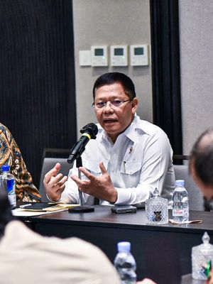 Utusan Khusus Presiden (UKP) Republik Indonesia bidang Kerja Sama Pengentasan Kemiskinan dan Ketahanan Pangan, Muhamad Mardiono dalam Focus Group Discussion (FGD) di Jakarta.