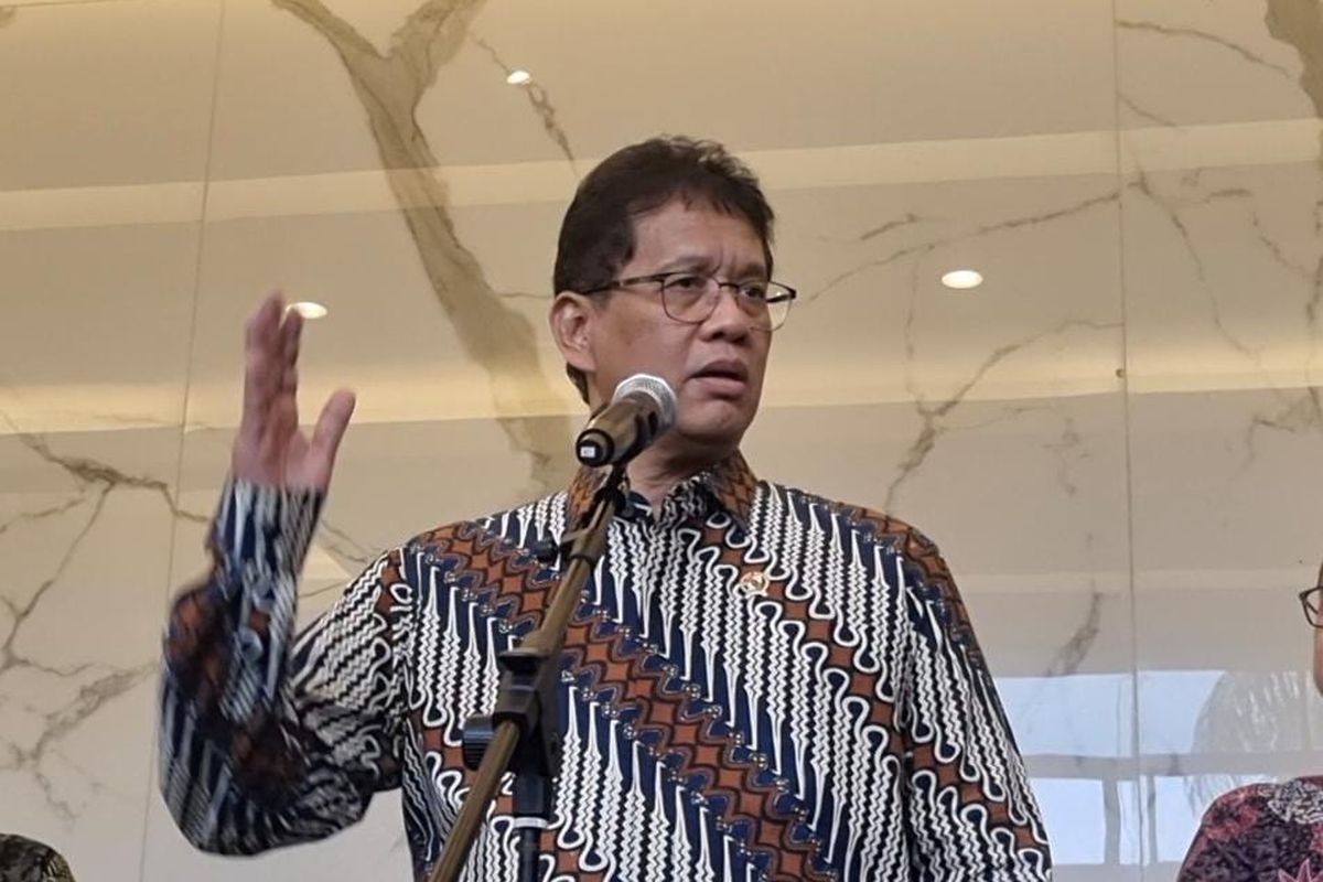 Menteri Keuangan Purbaya Yudhi Sadewa saat konferensi pers di Gedung Kemenko Perekonomian, Jakarta, Jumat (12/9/2025).