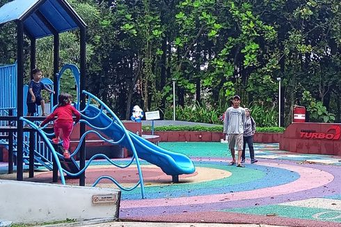 Taman Kota 1 Tangsel Kembali Dibuka, Pengunjung: Rekomendasi Tempat Bermain Murah Meriah