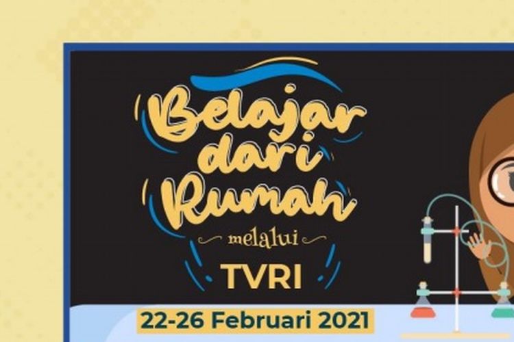 Jadwal TVRI Belajar dari Rumah, Selasa 23 Februari 2021