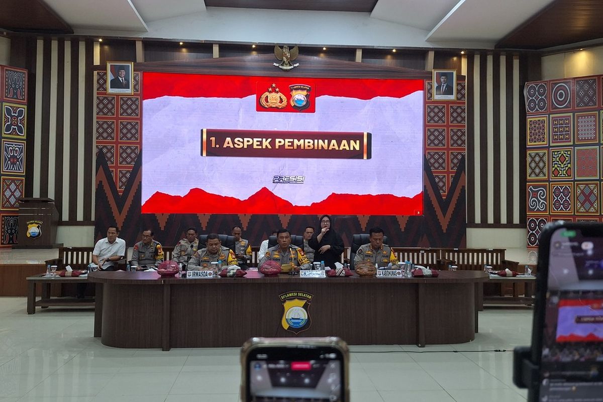 16 Personel Polda Sulsel Dipecat Selama 2024, Ada Kasus Bandar Narkoba dan Perselingkuhan