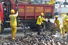 Gulungan Kulit Kabel di Gorong-gorong Jadi Salah Satu Penyebab Banjir