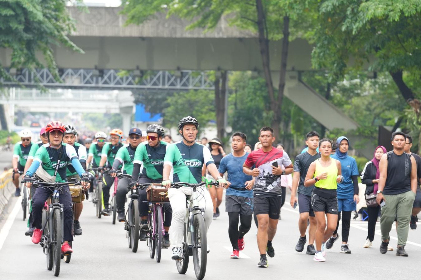 Gowes Ansor 90 Km, Tapak Tilas Tempat Latihan Pertama Pasukan Perang 10 November