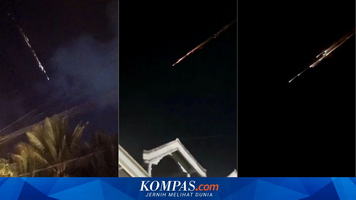 Heboh Benda Bercahaya Lintasi Langit Lampung, Ahli Astronomi: Itu Sampah Antariksa Roket ~AA

Baca di sini: