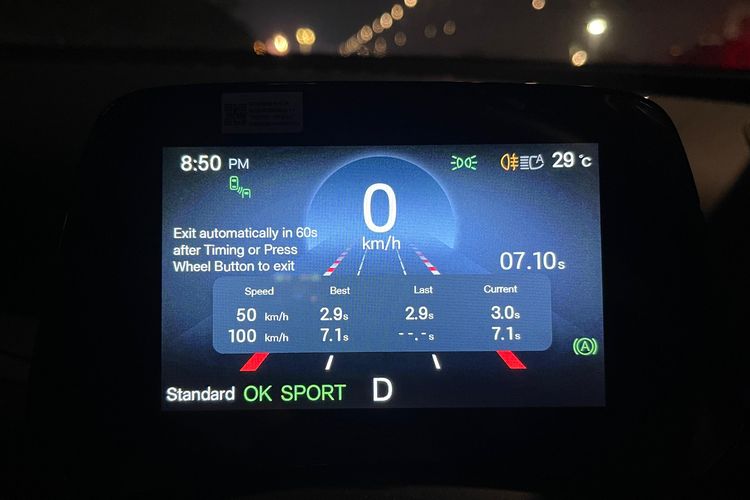 Tes akselerasi BYD Atto 3