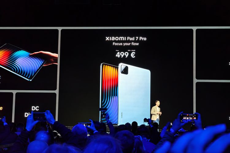 Harga tablet Xiaomi Pad 7 Pro di Eropa.