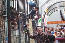 Ahok Terbirit-birit Saat Kanopi Gedung Pemprov DKI Runtuh