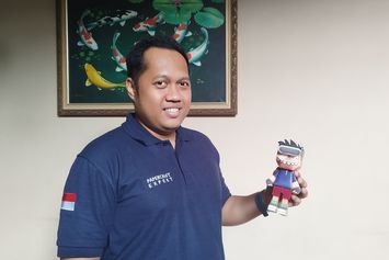 Cerita Rauf Bangun Bisnis Papercraft dengan Konsep Ramah Lingkungan