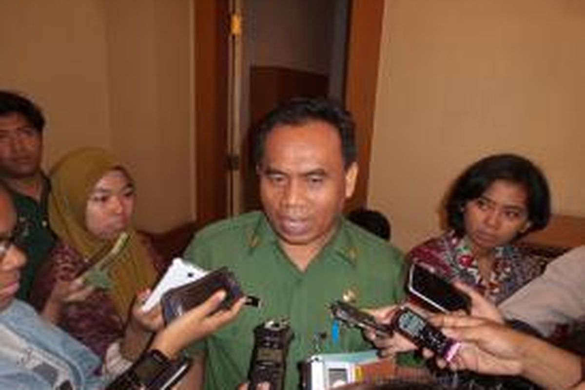 Sekretaris Daerah DKI Jakarta Saefullah, di Balai Kota, Senin (11/5/2015)