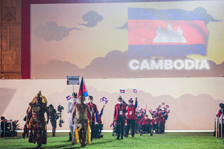 Kontingen Kamboja pada ajang ASEAN Para Games 2022 di Solo, Indonesia. Mereka mengirim 112 atlet.