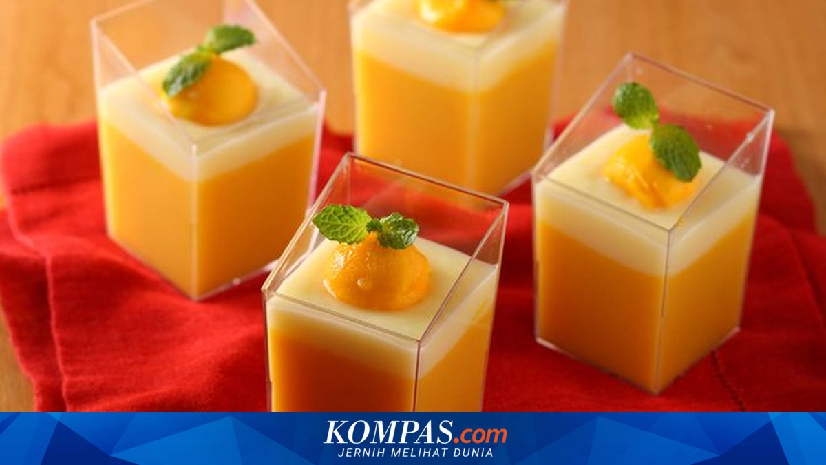 Resep Puding Labu Kuning Kenyal dan Gurih Santan, Dessert Pas Weekend