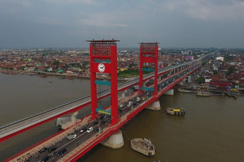 Jadi Lokasi Shalat Idul Adha, Jembatan Ampera Akan Ditutup 3 Jam
