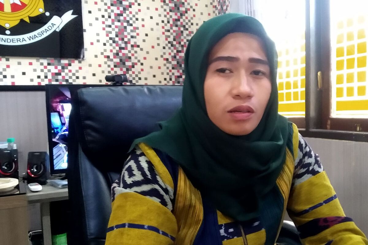 Kepala Satuan Reserse Kriminal Polres Blitar AKP Tika Pusvita Sari, Jumat (25/3/2022)