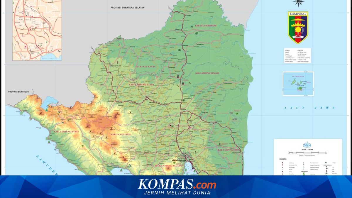 Daftar Kabupaten dan Kota di Provinsi Lampung
