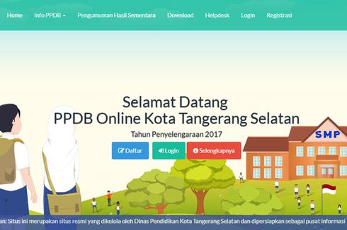 Proses PPDB di Tangsel Terkendala Data Kependudukan Tidak Valid