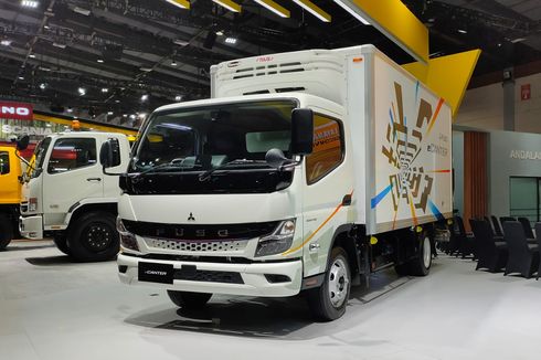 Truk Listrik Fuso eCanter Mulai Dijual Saat GIIAS 2024