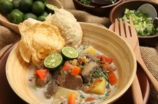 Resep Soto Betawi Santan, Tambah Jeroan dan Sambal agar Nikmat