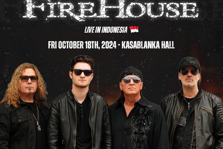 FireHouse Gelar Konser di Jakarta Oktober 2024 