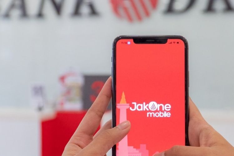 Ilustrasi aplikasi JakOne Mobile milik Bank DKI.