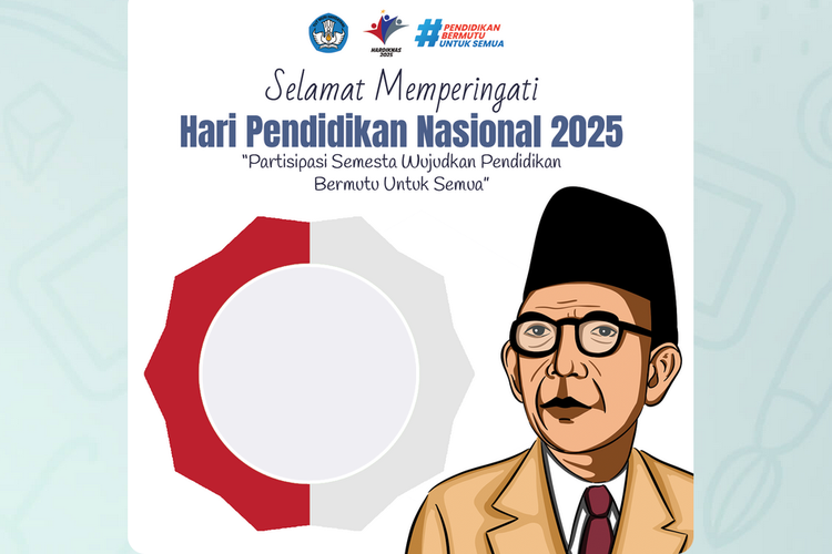 Twibbon Hardiknas 2025 dan Cara Memasang Foto