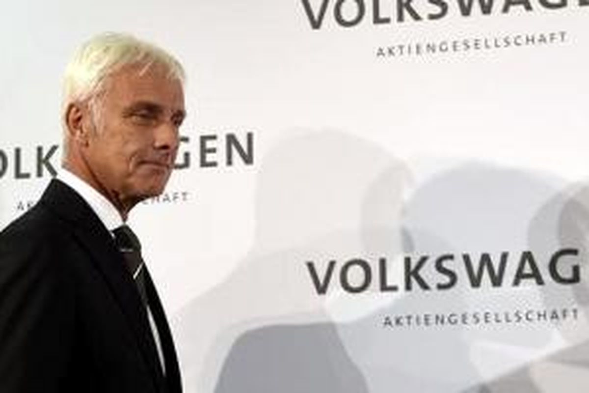 CEO VW Matthias Mueller.