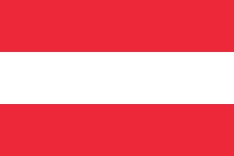 Bendera Austria. (patriotwood)