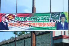 Di Bondowoso, Spanduk PKB Dukung Prabowo Beredar