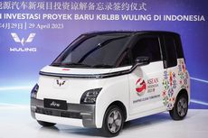 50 Unit Wuling Air EV Siap Kawal KTT ASEAN 2023 di Labuan Bajo