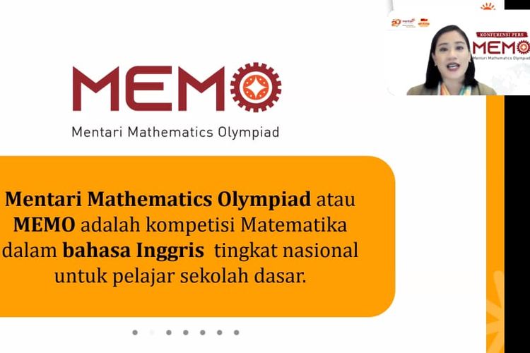 Mentari Group meluncurkan Mentari Mathematics Olympiad (MEMO) 2021 sebagai bagian dari program Pelajar Berkreasi 2021.