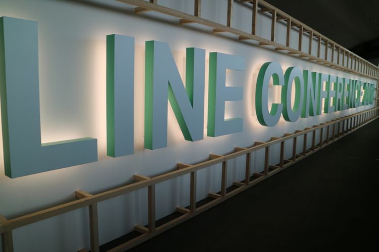 Line Conference 2018 diadakan di Maihama Amphitheater, Tokyo, Jepang pada Kamis (28/6/2018).