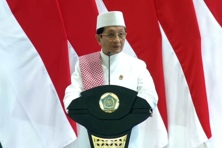 Menag Nasaruddin Umar Pimpin Pembukaan Zikir dan Doa Kebangsaan di Monas
