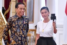 Saat Agnez Mo Nge-vlog Bareng Jokowi di Istana Merdeka