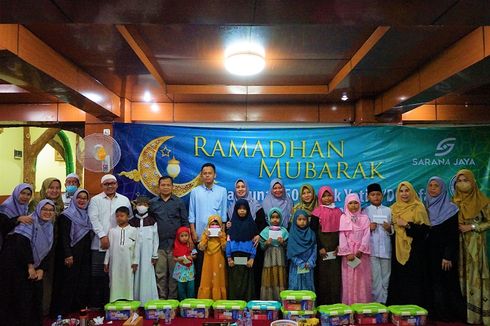Sarana Jaya Gandeng MUI DKI Jakarta, Beri Santunan kepada 500 Anak Yatim dan Duafa