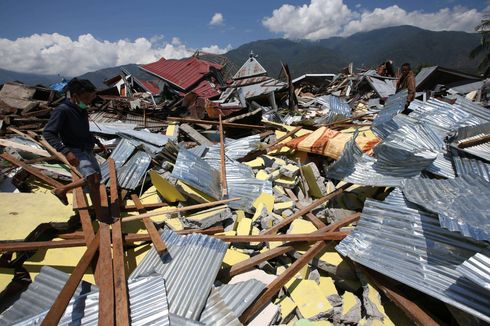 Perumnas Balaroa Amblas Pascagempa Palu, 90 Orang Tewas, Ratusan Orang Tertimbun