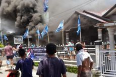 Rumah Pemenangan Bacaleg Siantar Terbakar, Kerugian Capai Ratusan Juta