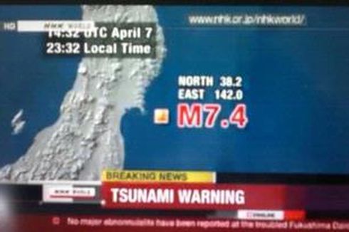 Gempa Guncang Jepang, Awas Tsunami Lagi 