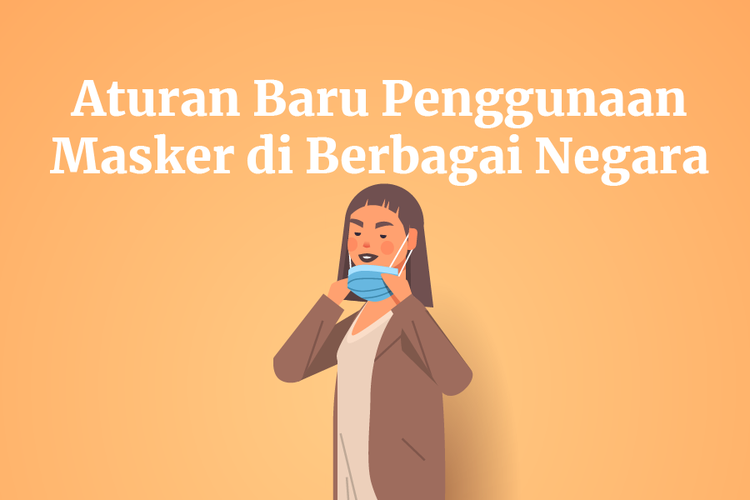 Aturan Baru Penggunaan Masker di Berbagai Negara