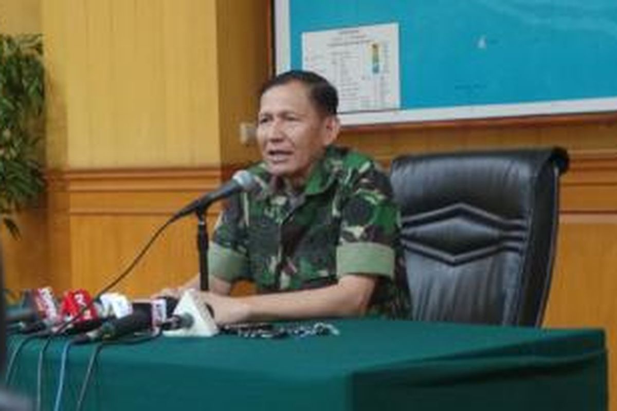 Kepala Pusat Penerangan TNI Mayjen Fuad Basya. Rabu (20/8/2014).