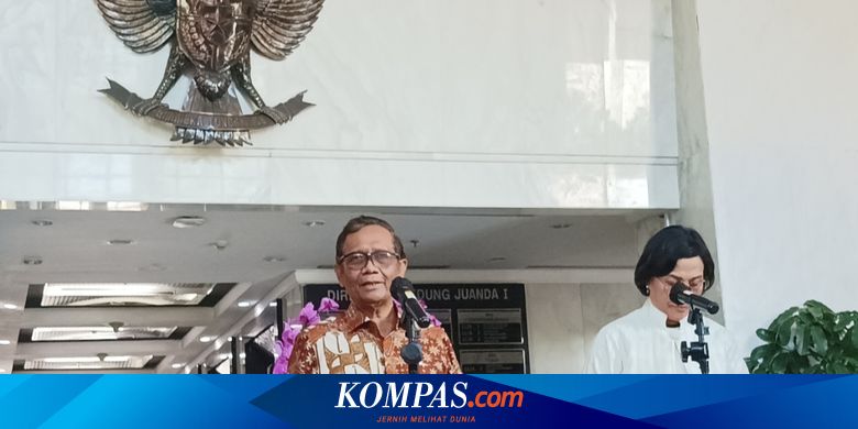 Mahfud MD Sebut Banyak Pencucian Uang Terjadi di Papua