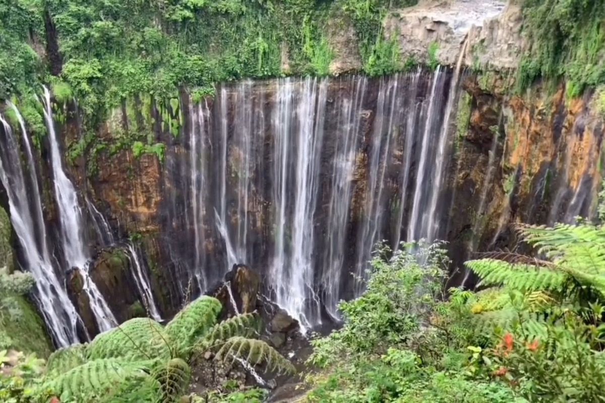 Wisata Tumpak Sewu Lumajang, Jumat (20/12/2024)