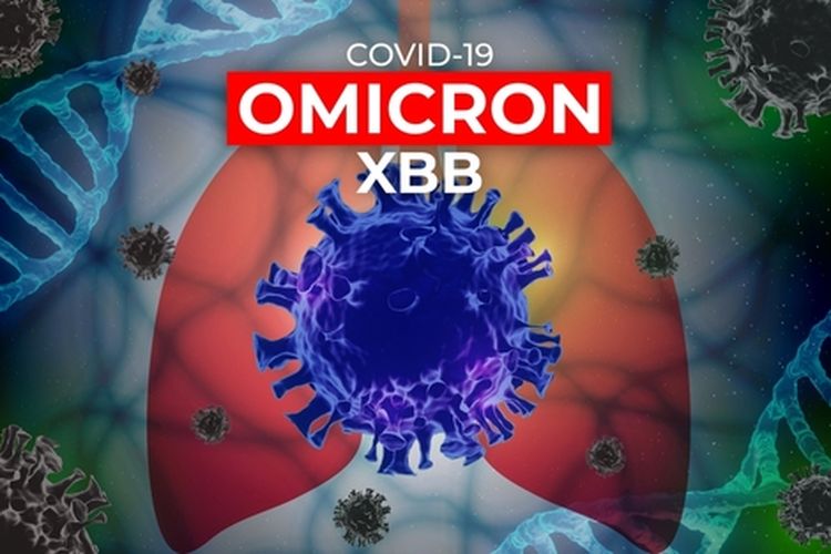 Ilustrasi Omicron XBB, gejala Omicron XBB, tanda Omicron XBB, ciri-ciri Omicron XBB. 