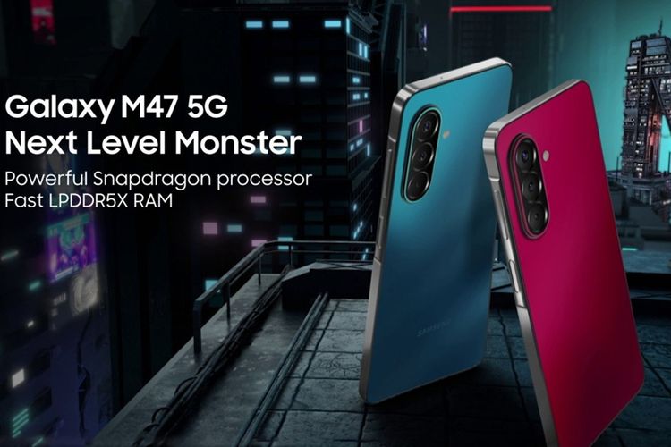 Samsung Galaxy M47 Resmi, Pakai Snapdragon 6 Gen 3 dan Baterai 6.000 MAh