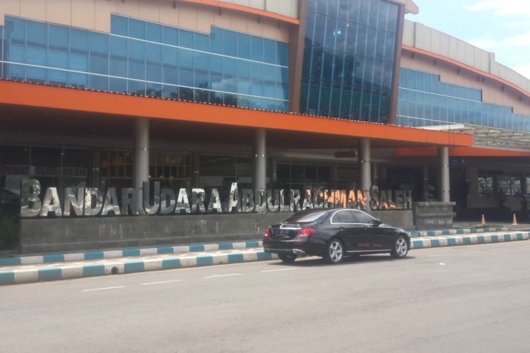 Suasana di Bandara Badulrachman Saleh, Pakis, Kabupaten Malang, Selasa (21/3/2017)