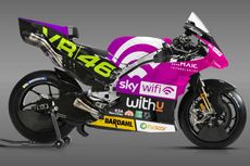 Ini Livery Spesial Luca Marini di GP Misano, Warnanya Ungu