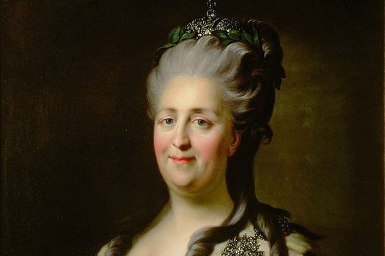 Ratu Catherine II dari Rusia. [Via Museumfacts.co.uk]