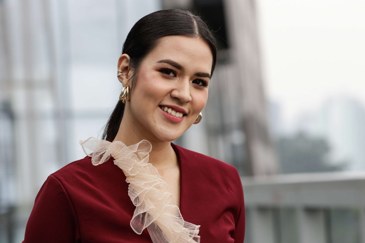 Raisa Andriana saat mengunjungi Kantor Redaksi Kompas.com di Menara Kompas, Jakarta, Selasa (26/11/2019). Raisa akan menggelar konser bertajuk Raisa Live in Concert 2020 di Stadion Utama Gelora Bung Karno, Jakarta, 27 Juni 2020 mendatang.