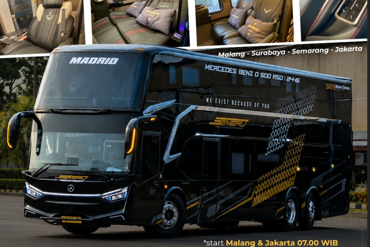 Adu Bus Suites Combi Jakarta-Malang: PO Semeru vs PO Harapan Jaya